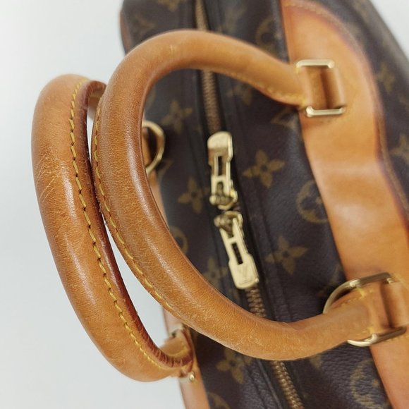 SOLD Louis Vuitton Deauville Brown Monogram Canvas Bag - Picture 7 of 16